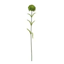 Claveles verdes falsos, flores artificiales de claveles verdes para decoración del hogar y bodas. - Verde claro - Ver 3