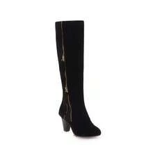 Women Over-The-Knee Boots - màu xanh quân đội - Xem 8