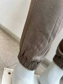 Men's Casual Military Tactical Pants - Multiple Pockets For Work And Sport - 煙灰色 - 查看 5