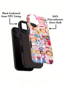 Estuche para teléfono con patrón de amigos de  Compatible con estuches para teléfonos   17  16 Pro Max  15 Pro Max  13 y  12 Hecho de material TPU a prueba de caídas, resistente al desgaste y cómodo de sostener Un regalo perfecto para familiares, amigos, seres queridos, novios/novias y para Navidad - Blanco - Ver 7