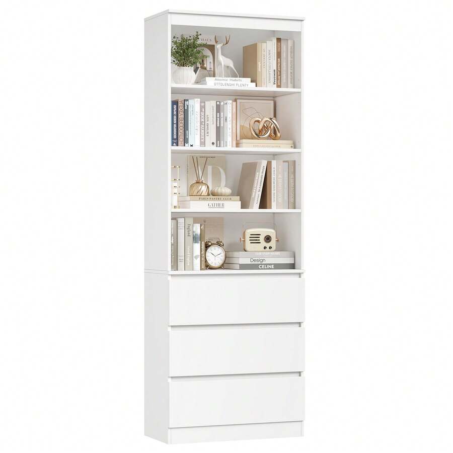 Bookcases - White - View 1