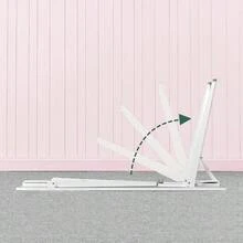 Lindy Folding Office Desk Laptop Computer Study Student Table Furniture - 140 Cm - White - View 5