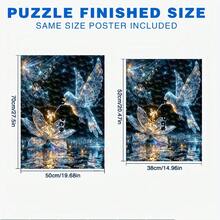 500/1000 Piece Adult Puzzle, High Quality, Stress Relief Fun Family Game, Suitable For Birthdays, Christmas, Halloween, Best Gift, Deeply Loved By Puzzle Enthusiasts - HOU176-500 chiếc - Xem 2
