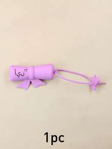 Custom Lipstick Case With Name, Holder, Personalized Holder, Lip Balm Holder, Customized Lip Gloss Holder Keychain, Customizable Bow Lipstick Protective Case, Valentine'S Day, Birthday Gifts, Silicone, Travel Essentials, Wedding Accessories, Family, Couple, Sisters, Friend, Mom - Style a - View 13