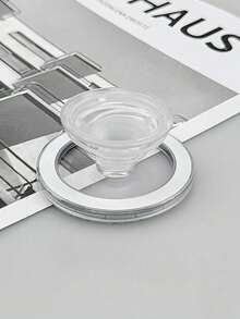 1pc Magnetic Foldable Phone Holder, Compatible With Smartphones & Tablets, Accessories - Transparent, Compatible With IPhone, Android Phones, Birthday Gift For Family And Friends - Multicolor - View 8