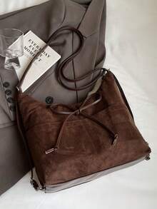 Women Tote Bags - Coffee - View 5