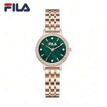 FILA Women's Quartz Watch - Sparkling Crystal Case, Starry Dial, Pearl Strap & Stainless Steel Chain | Luxury Gift | Comes With Elegant Gift Box | Perfect For Parties & Celebrations | Trusted Brand Quality - one-size - View 2