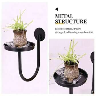 1 pieza Estantería de pared popular en 2025 adecuada para colocar artículos varios en balcones, comedores, salas de estar y plantas y flores verdes. Este verano, te hará talla grande hermoso