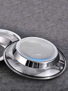 1pc Stainless Steel Mesh Sieve Strainer, Round Flour Sifter, Baking Powder Dispenser, Kitchen Colander, Rice Washer