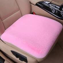 1pc Car Seat Cushion Winter Long Plush Seat Cushion Comfortable And Warm Car Seat Cover Backrest Long Plush Seat Cushion - Front Seat Cushion - View 12