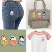 3PCS/Set , Eagle, Yak, Giant Badge, Back Hot Glue Embroidery Cloth Sticker, Suitable For Men, Can Be Ironed On Clothes, Backpacks, Shoes And Hats - Ape-man, Eagle, Bull - View 5