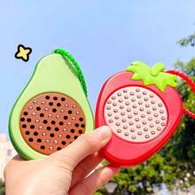 Creative Fruit Party Mini Magnetic Decompression Board, Party Keychain Gift Pack, Cute Fashion Student Keychain, Intellectual Fun Pen Holder Stress Relief Couple Pendant, Suitable For Thanksgiving, Christmas Gifts - Mixed Colors - View 11