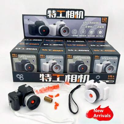 New Soft Bullet Camera Toy Gun, Spy Soft Bullet Camera, Gift Toy - Birthday Gift - Perfect Gift - Gift - Toy - Easter Gift - April Fool's Day Gift - Halloween Gift - Christmas Gift