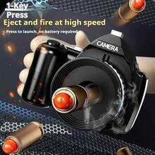 New Soft Bullet Camera Toy Gun, Spy Soft Bullet Camera, Gift Toy - Birthday Gift - Perfect Gift - Gift - Toy - Easter Gift - April Fool's Day Gift - Halloween Gift - Christmas Gift - Multicolor - View 3