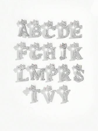 1pc Fashionable European & American Exquisite Creative Crown & Letter Design Brooch, Versatile Accessory Suitable For Men And Women Everyday Wear And Gift