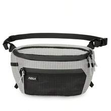 1pc Fashionable Minimalist Patchwork Men's Sling Bag, High-Quality Nylon Material, Large Capacity For Daily Essentials, Unisex Chest Bag For Commuting And Shopping, Comfortable Adjustable Strap Can Be Worn On Shoulder Or Attached To Backpack To Increase Storage Space, Multifunctional And Practical Men's Waist Bag. - Multicolor - View 14