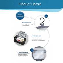 VELEC 便携式保护套/旅行包，适用于 Magcubic HY300 Pro、HY320、HY320mini、HY300 PRO HIFI、HY260 PRO、HY260、HY300 PRO+、HY300 ULTRAL、TP300、TP100 及其他投影仪型号。男士洗漱包、旅行剃须套装、浴室洗漱收纳包、多功能旅行整理包。