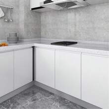 1 rolka marmurowej białej tapety winylowej samoprzylepnej folii dekoracyjnej do tapet kuchennych, blatów szafek, mebli garderobianych, brokatowych opalizujących, pared - Biały - Zobacz 7