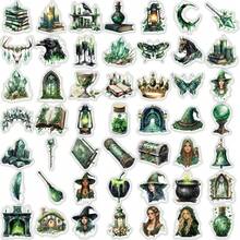 50pcs Forest Witch Creative Fun Stickers DIY Decorative Luggage Guitar Notebook Stickers - Multicolor - View 8