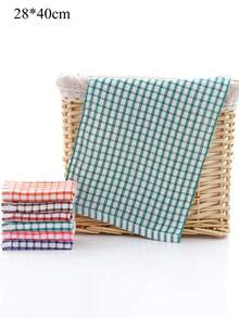 1/5/12pcs Kitchen Towels, Highly Absorbent, Non-Shedding, Can Be Used As Napkins, Dish Cloths, Cleaning Rags, Kitchen Cleaning Cloths, Wiping Tables And Chairs, Etc. - Multicolor - View 4