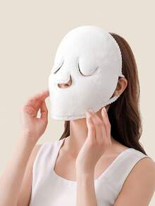 5-In-1 Facial Care Towel Set: Cold/Hot Compress, Cleansing, Moisturizing, Steaming, And More! - White - View 7