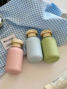 3件套旅行装可重复灌装瓶，洗发水、沐浴露、洗面奶，方便旅行携带 - 彩色 - 查看 4