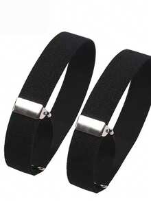 Retro Bartender Shirt Sleeve Garters, Anti-Slip High Elasticity Arm Bands, Unisex Bartender Accessories