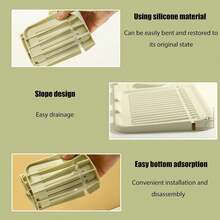 厨房水槽龙头垫 - 2026升级版优质硅胶防溅垫，速干功能 - 适用于厨房和浴室石材水槽的保护性水槽托盘