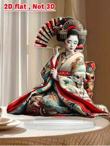 1 Rose Sacred Heart & Three Kings | Valentine's Day Gift, 2D Acrylic, Multi-Purpose Desktop Display, Suitable For Home And Office, Irregular Shape, Frameless. - Multicolor - View 5