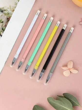 6 ดินสอไม่จำกัด, ดินสอตลอดชีพที่ไม่ต้องเหลา, ปากกาไม่จำกัดหมึกน่ารัก, อุปกรณ์ศิลปะ, เครื่องเขียนโรงเรียน, ดินสอ, เครื่องเขียน, ดินสอกด, ดินสอ, กล่องดินสอ, ดินสอกด, ดินสอไม่จำกัด, ชุดเครื่องเขียน, สิ่งจำเป็นสำหรับวิทยาลัย, ดินสอ, ของขวัญวันพ่อ, ของขวัญวันแม่, ของขวัญสำหรับเพื่อน