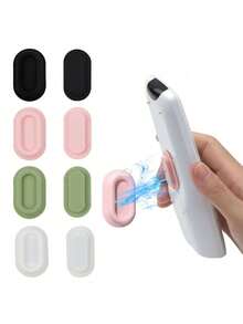 2 cái/1 cái Giá đỡ điều khiển từ xa từ tính, Giá đỡ lưu trữ điều khiển từ xa gắn tường tự dính không gây hư hại, Giá đỡ điều khiển từ xa, Bộ sạc, Lưu trữ tại nhà, Móc lưu trữ gắn tường bằng silicon không cần khoan - Nhiều màu - Xem 2