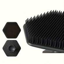 1/2/3/4pcs Men's Face Scrubber - Gentle Exfoliating Pads & Deep Cleansing Massager, Fragrance-Free Personal Care, Suitable For Removing Dull Skin And Enhancing Shaving Experience, Cleansing, Easy Grip, Non-Irritating Material, Skin-Friendly, Men's Grooming, Daily Skincare Routine - Multicolor - View 3