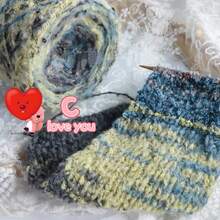 50 جرام/لفة من خيوط الغزل الناعمة لسلسلة الحديقة، خليط ملون من البوليستر، مناسب للحياكة والكروشيه لصنع سترات وجواكت وقبعات وقفازات وأوشحة دافئة وأنيقة - متعدد الألوان - مشاهدة 15