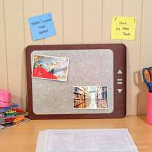 1pc Felt Memo Board/Photo Wall Decor, Available In 2 Sizes, Cork Board, Pin Board, Vision Board - Style A: 20*30CM - Style B: 40*60CM - View 8