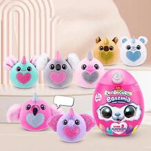 ZURU Rainbocorns Eggzania Baby Mania, Plush Surprise Unboxing, Includes Soft Animal Toys, Suitable For Girls (Random Style) - Multicolor - View 6