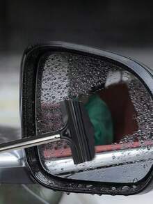 1pc Multifunctional Car Rearview Mirror Retractable Windshield Wiper, Windshield Washer, Window Cleaner, Front Windshield Wiper Brush, Car Rearview Mirror Wiper, Retractable Multifunctional Wiper, Retractable Car Window Cleaner, Glass Cleaning Brush Wiper - Multicolor - View 8