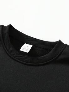 Soda Officially Licensed   Unisex Toddler & Kids Crewneck Sweatshirt (Ages 2-14) - Soft Cozy Cotton Blend Graphic Print, Year-Round Daily Wear, Durable & Easy Care - Express Delivery - màu đen - Xem 2