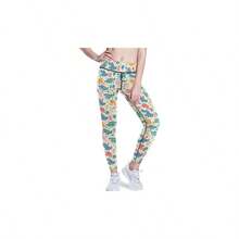 - Leggings de compresin para mujer, diseo de cocodrilo, diseo de cocodrilo, con control de abdomen, suaves - G - Ver 1