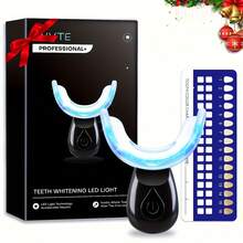 200mAh Battery-Powered LED Teeth Whitening Accelerator - Wireless Blue Light, Professional Teeth Whitening Tool And Accessories