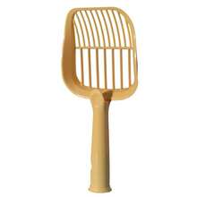 1PC Anti-Slip Handle Cat Litter Scraper - Durable Splash-Proof Efficient Sifting Sturdy For Home Litter Box Cleaning Dorm Pet Care Cat Houses Apartment Cat Care | Hassle-Free Mess-Free Cat Litter Scoop - Màu vàng - Xem 8