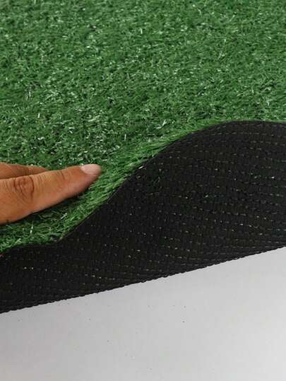 Grama Sintética 15mm - 1,00 x 2,00 (2.00m²) Para Decoração Flores Jardim Campo de futebol  - FL10082