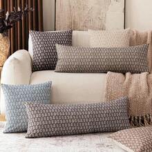 Foindtower Set Of 2 Decorative Vintage Floral Print Throw Pillow Covers Neutral Modern Farmhouse Cushion Covers Boho Home Decor For Sofa Couch Chair Bedroom Living Room,20*20 Inch,Brown - MàuD - Xem 7