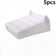 Heavy Duty Plastic Stackable Clothes Folding Board - Space Saving Design, Portable Clothes Rack, Suitable For Dorm, Home - Easy To Clean Shirts, Skirts, Jeans, Laundry Storage, Dorm Essential, Minimalist Design, Efficient Space Saving, Sturdy Structure, College Student Must-Have, Shelf Pad - Multicolor - View 16