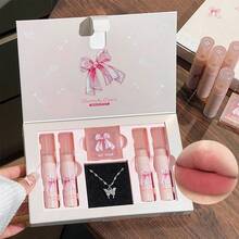 Art Value 4pcs Butterfly Dance Makeup Set - Blush, Necklace, Matte Lip Cream, Lip Gloss - 蝴蝶套盒 - 查看 1