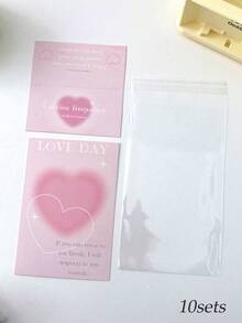 Bộ 10 thẻ phong cách Hàn Quốc Ins Thẻ đầu sau Bộ thẻ đóng gói Phụ kiện đóng gói Bộ quà tặng nướng Trở lại trường học - Nhiều màu - Xem 14