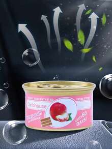 Ambientador de coche de larga duración de 60 días, fragancia elegante que crea una atmósfera fresca para tu vehículo, también adecuado para desodorizar el hogar, disponible en múltiples fragancias, accesorios de coche para mujeres, decoración de coche