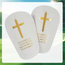 1 Pair Mini 3:5 Cross Pattern Football Training Insoles, Match Training Pads - Comfortable To Wear, Durable And Wear-Resistant - Multicolor - View 9