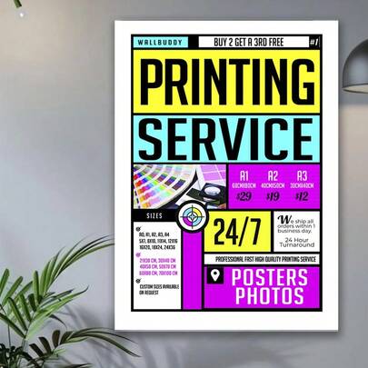 Framed Poster Printing Fulfilment Service High Quality Posters For Etsy Shop Owners Or Etsy Buyers Wall Art Decors Printed Quickly. Idear Gift For New Year, Thanksgiving And Christmas – Perfect Art For Home Decor, Living Room, Kitchen, Bathroom & Room Decor.