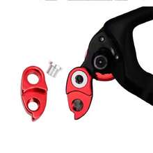 Bicycle Rear Derailleur Hanger Extension Extender Aluminum Road Bike MTB Cycling Frame Gear Tail Hook Extender MTB Bike Road Bicycle Rear Derailleur Hanger Extension Speed Change Frame Gear Tail Hook Extender 40-56T Large Tooth Flywheel