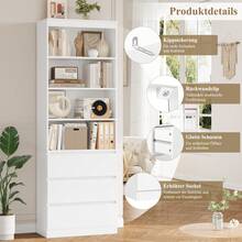 Bookcases - White - View 4